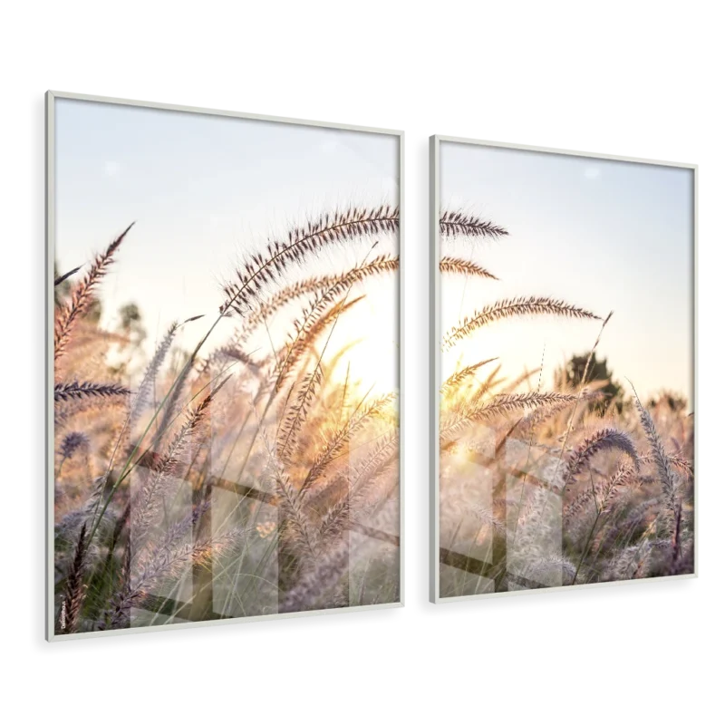 Kit 2 Quadros_ Golden Hour - Imagem 3