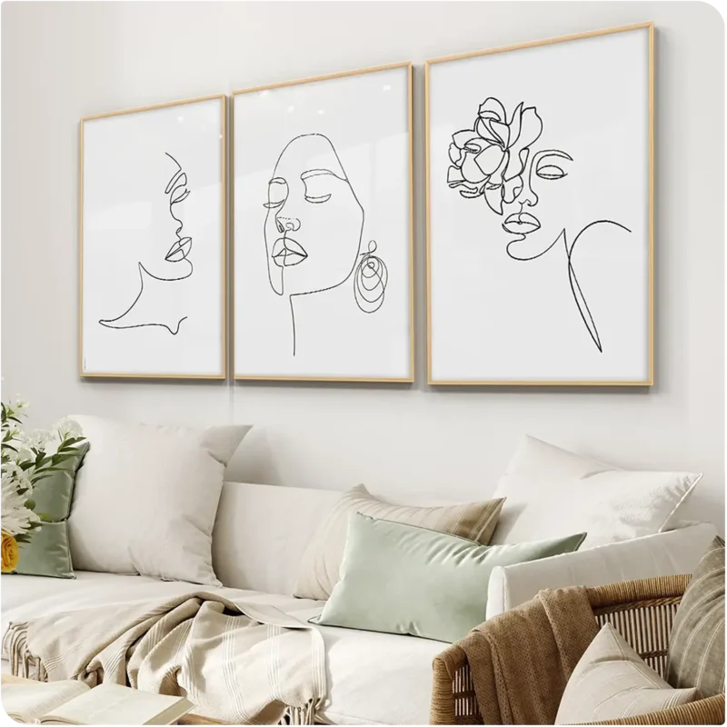 Kit Quadros Decorativos - Alma Feminina