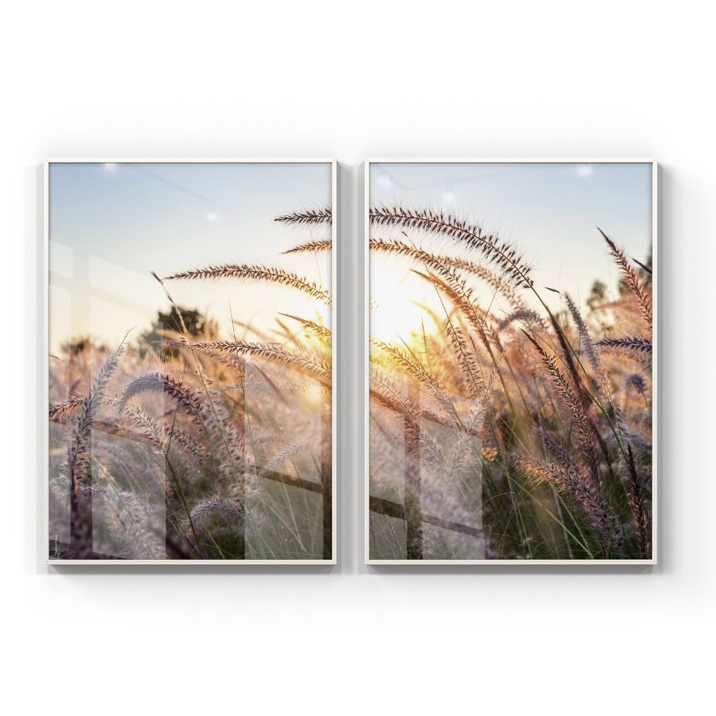 Kit 2 Quadros_ Golden Hour