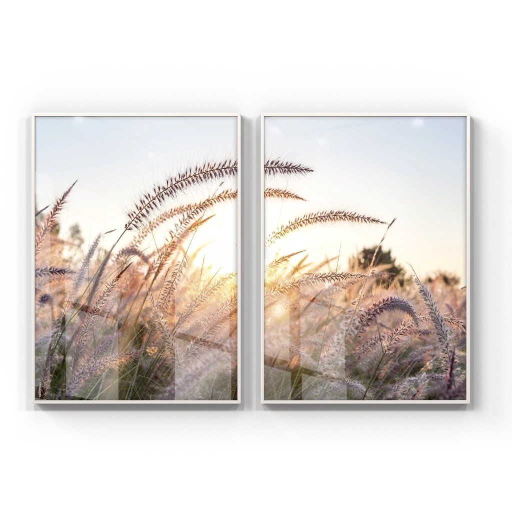 Kit 2 Quadros_ Golden Hour