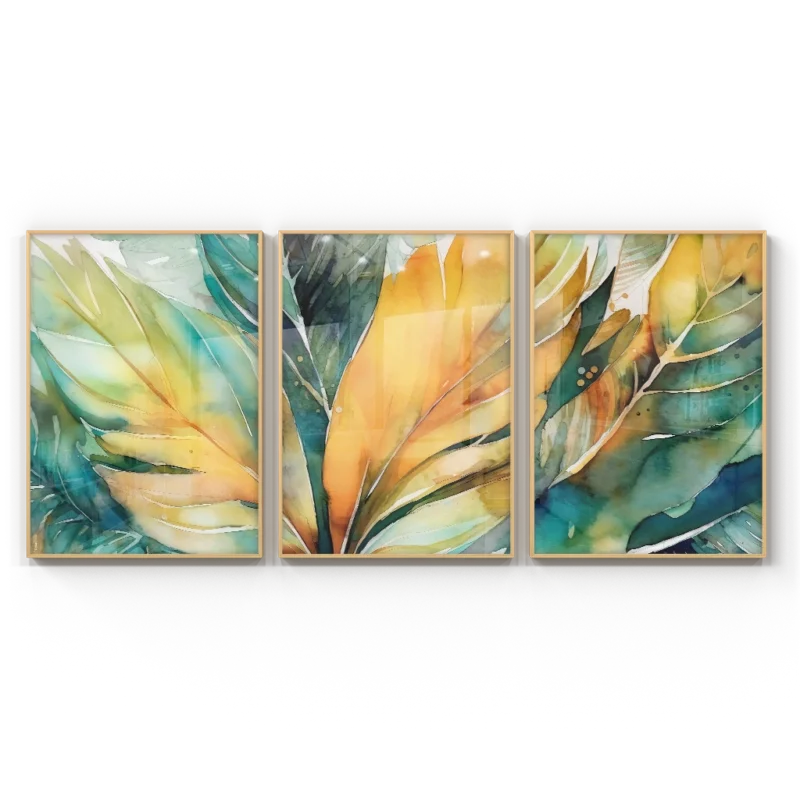 Kit Quadros Decorativos - Dança Das Folhas - Image 2