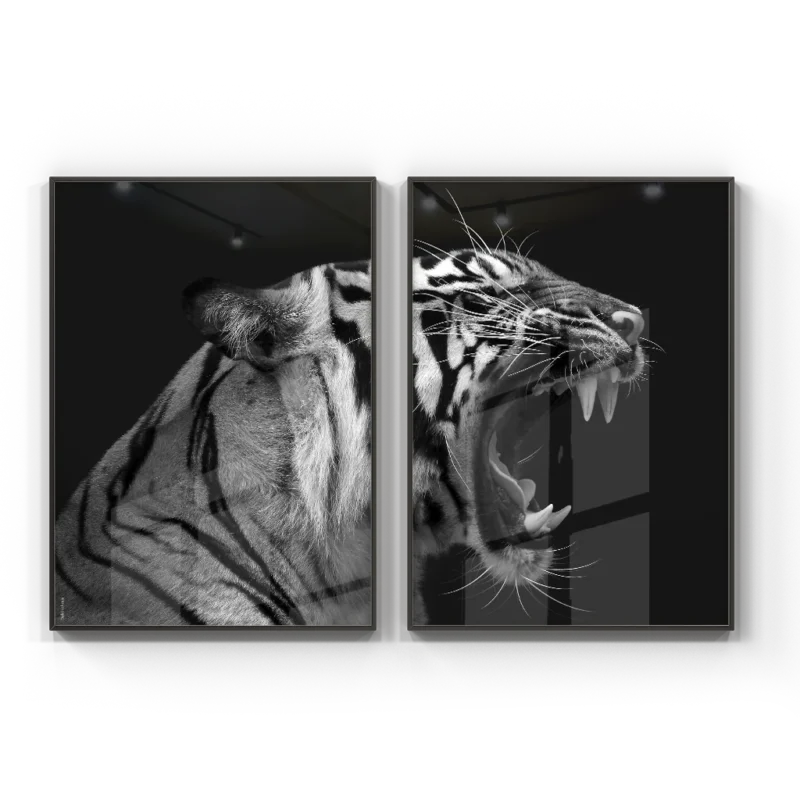 Kit 2 Quadros - Sombra e Fúria - Image 2