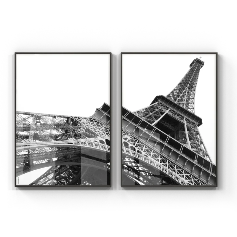Kit 2 Quadros - La Tour Eiffel - Image 2