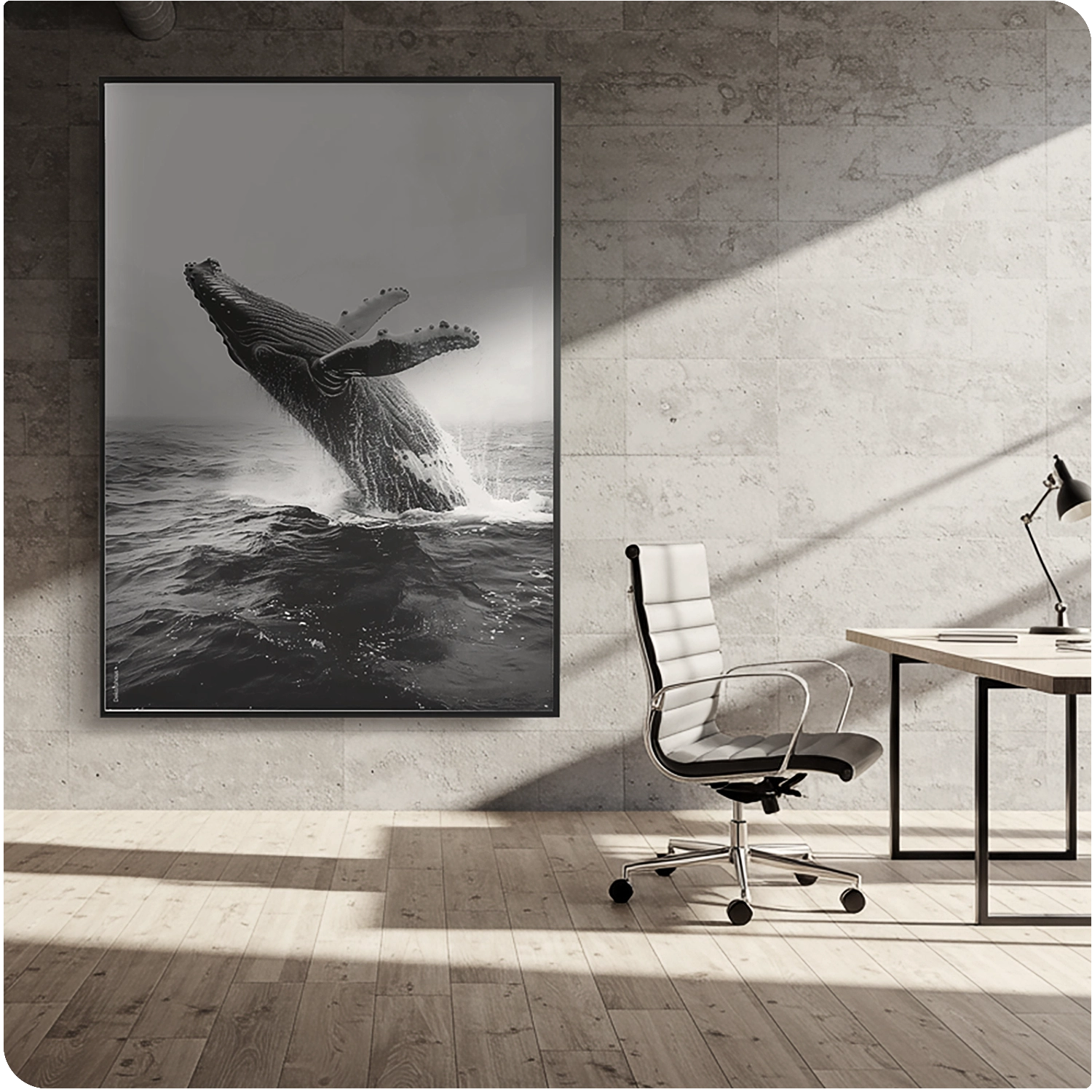 Quadros Decorativos De Animais – Humpback Whale – Conjunto 2 Peças | Dekorahaus