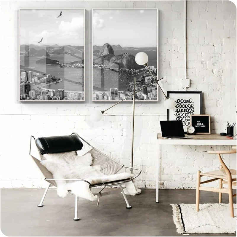 Quadros Decorativos De Cidades - Rio De Janeiro – Conjunto 2 Peças | Dekorahaus - Imagem 2