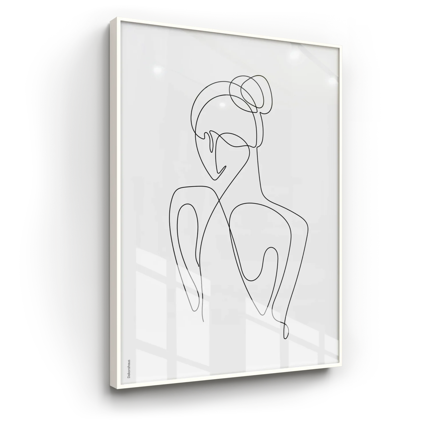 Quadro Decorativo Minimalista - Beleza Feminina | Dekorahaus