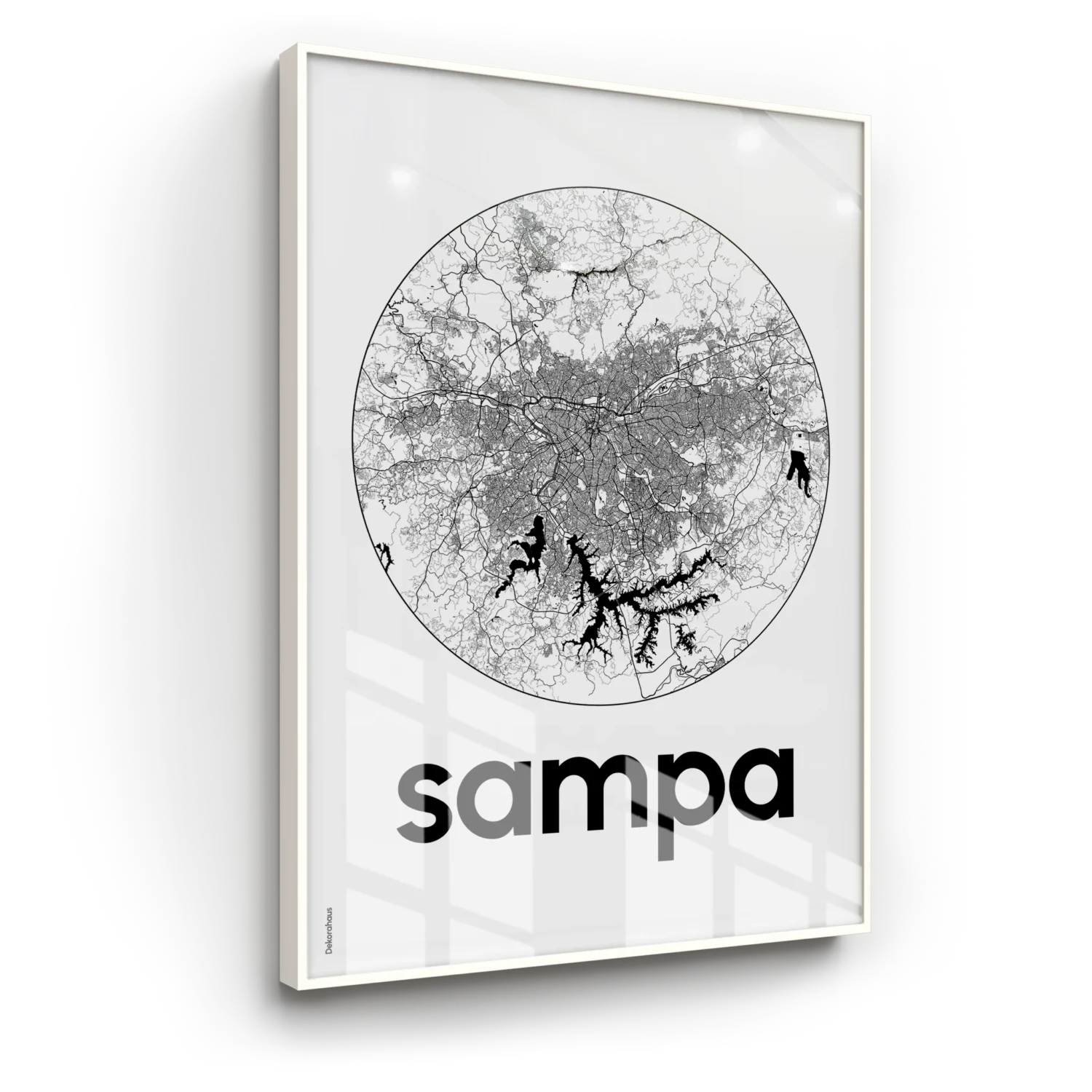 Quadro Decorativo de Cidade - Sampa | Dekorahaus