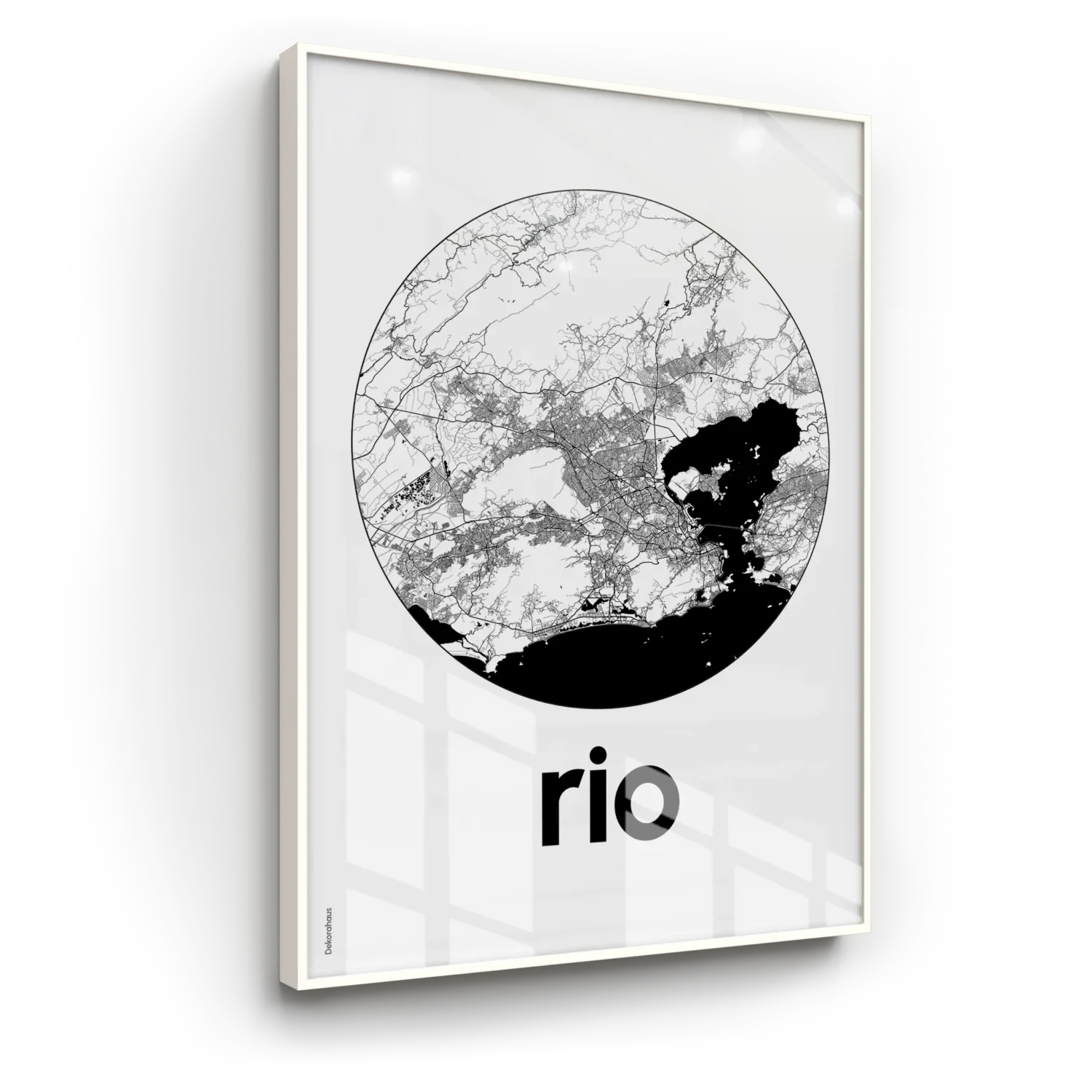 Quadro Decorativo de Cidade - Rio | Dekorahaus