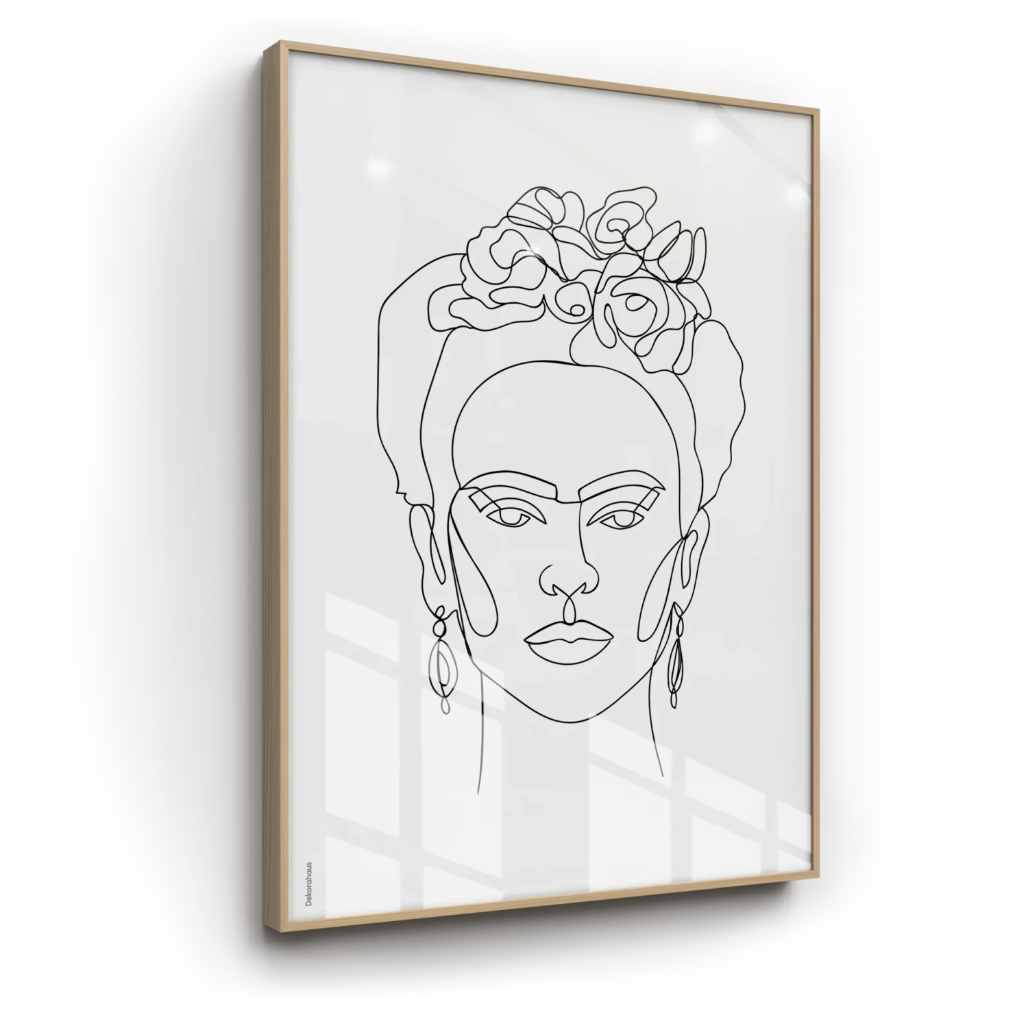 Quadro Decorativo Minimalista - Simplismente Frida Kahlo | Dekorahaus