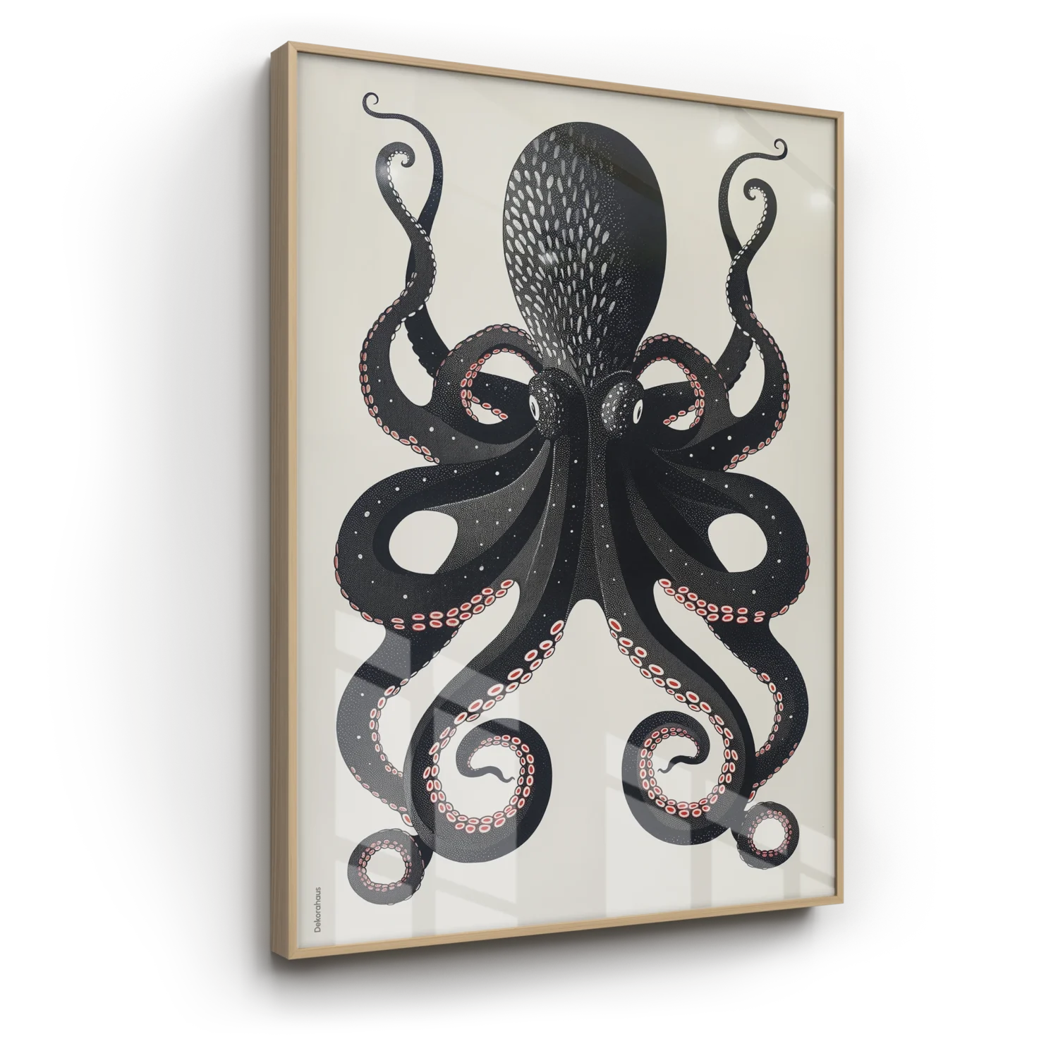 Quadros Decorativos De Animais – Octopus – | Dekorahaus