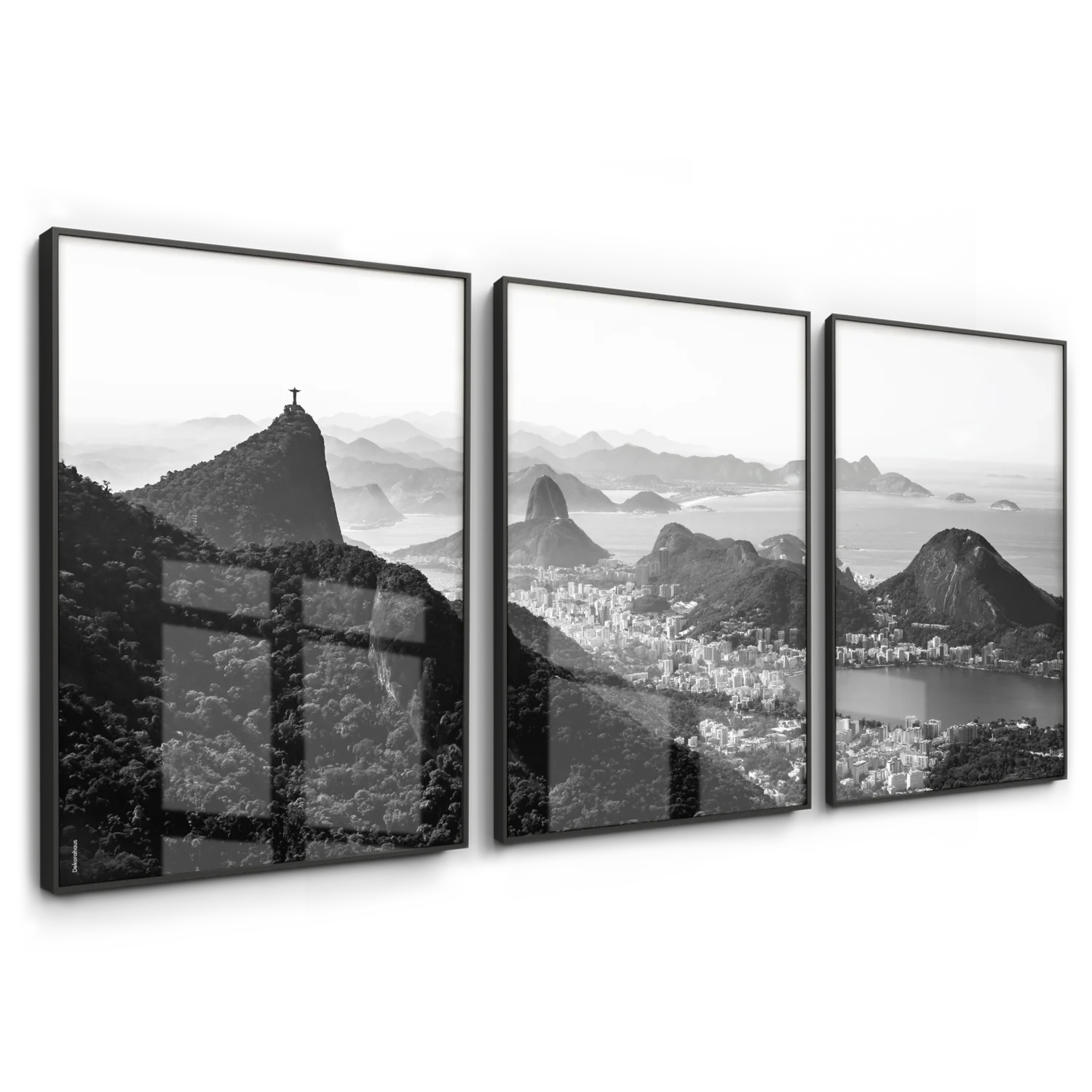 Quadros Decorativos – Cidade Maravilhosa – Conjunto 3 Peças | Dekorahaus