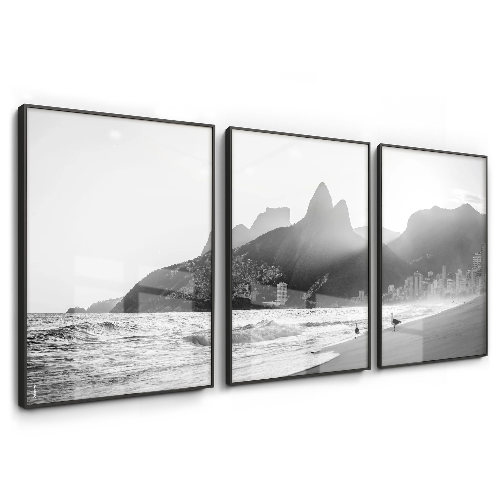 Quadros Decorativos De Cidades – Ipanema – Conjunto 2 Peças | Dekorahaus - Imagem 2
