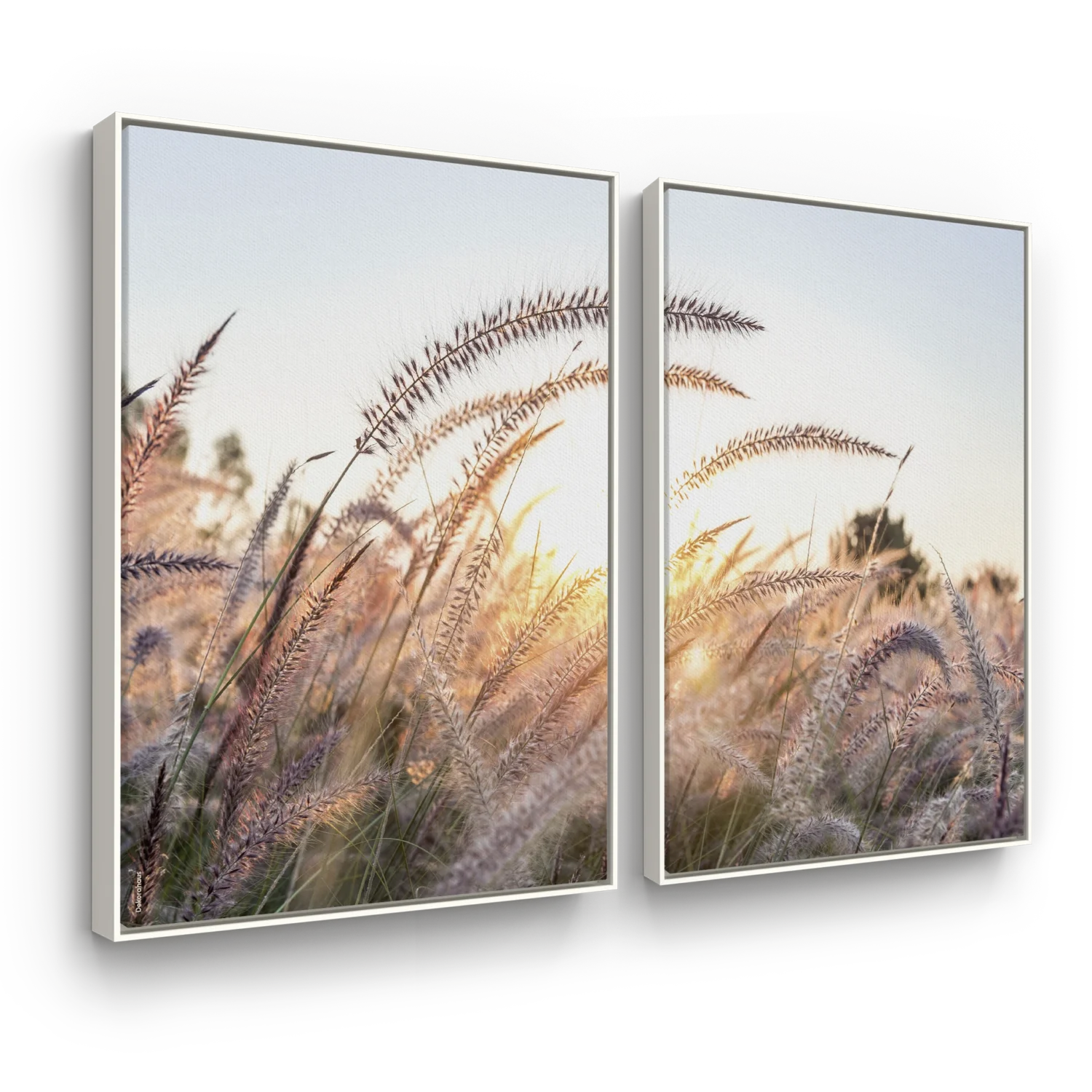 Quadros Decorativos De Natureza – Sunset – Conjunto 2 Peças | Dekorahaus
