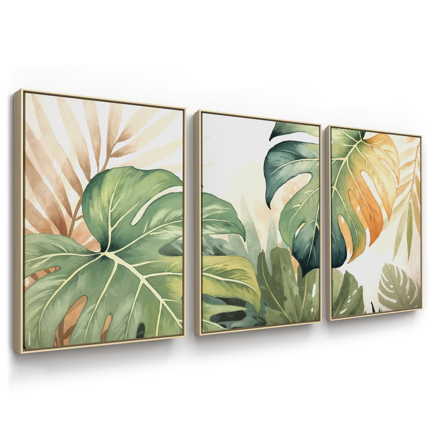 Quadros Decorativos De Folhas  – Dança Das Folhas II | Dekorahaus