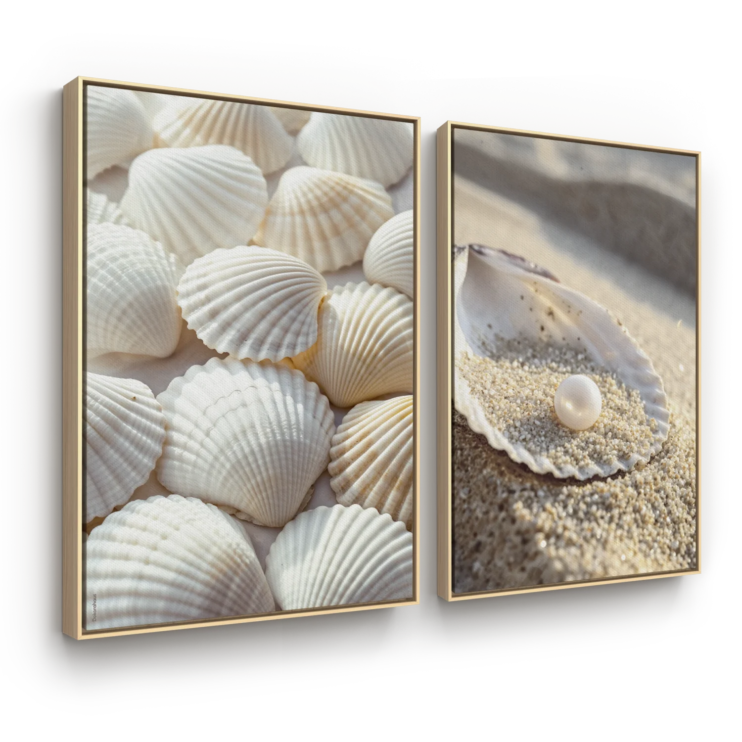 Quadros Decorativos De Praia - Madre Pérola | Dekorahaus