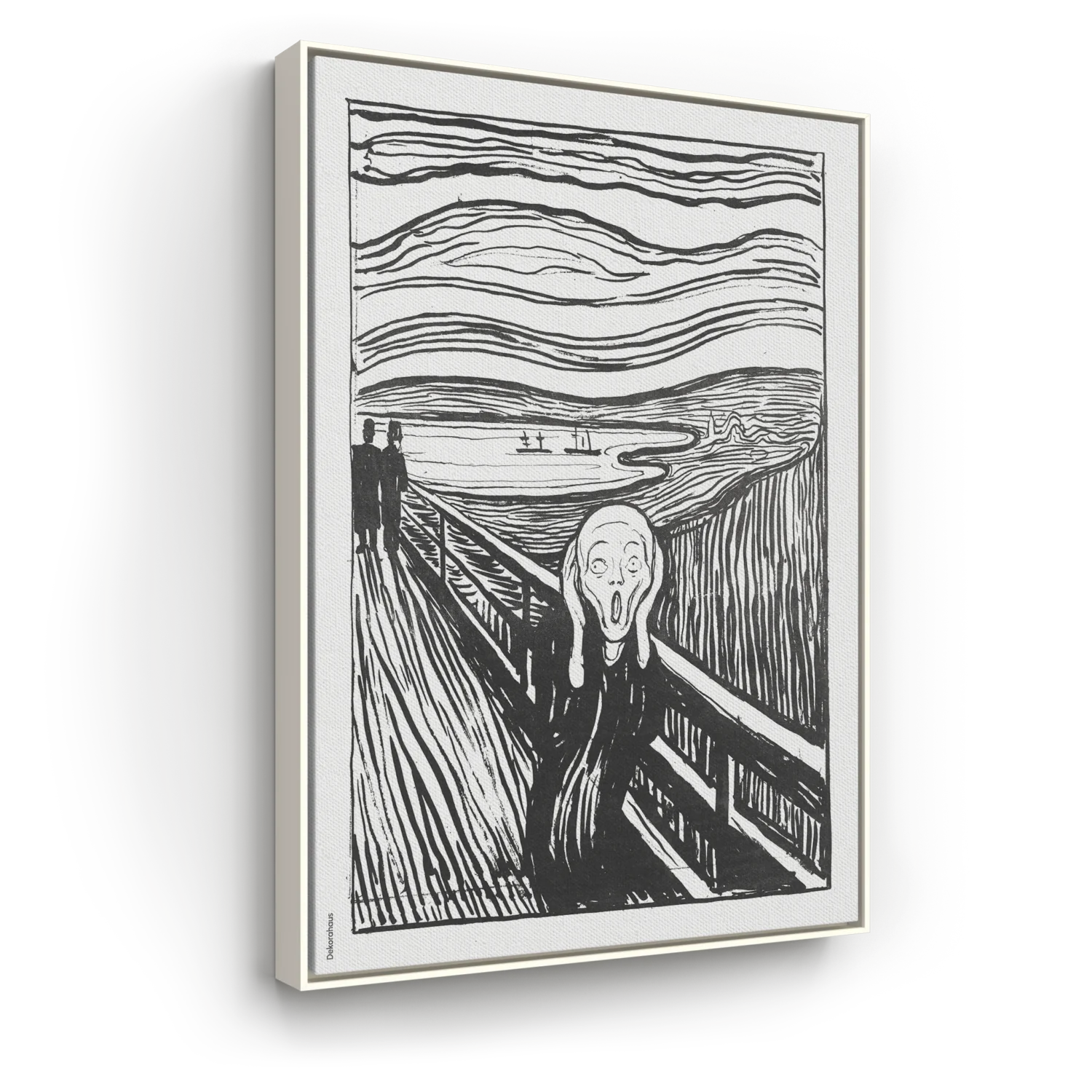 Quadro Decorativo De Edvard Munch  - O Grito | Dekorahaus