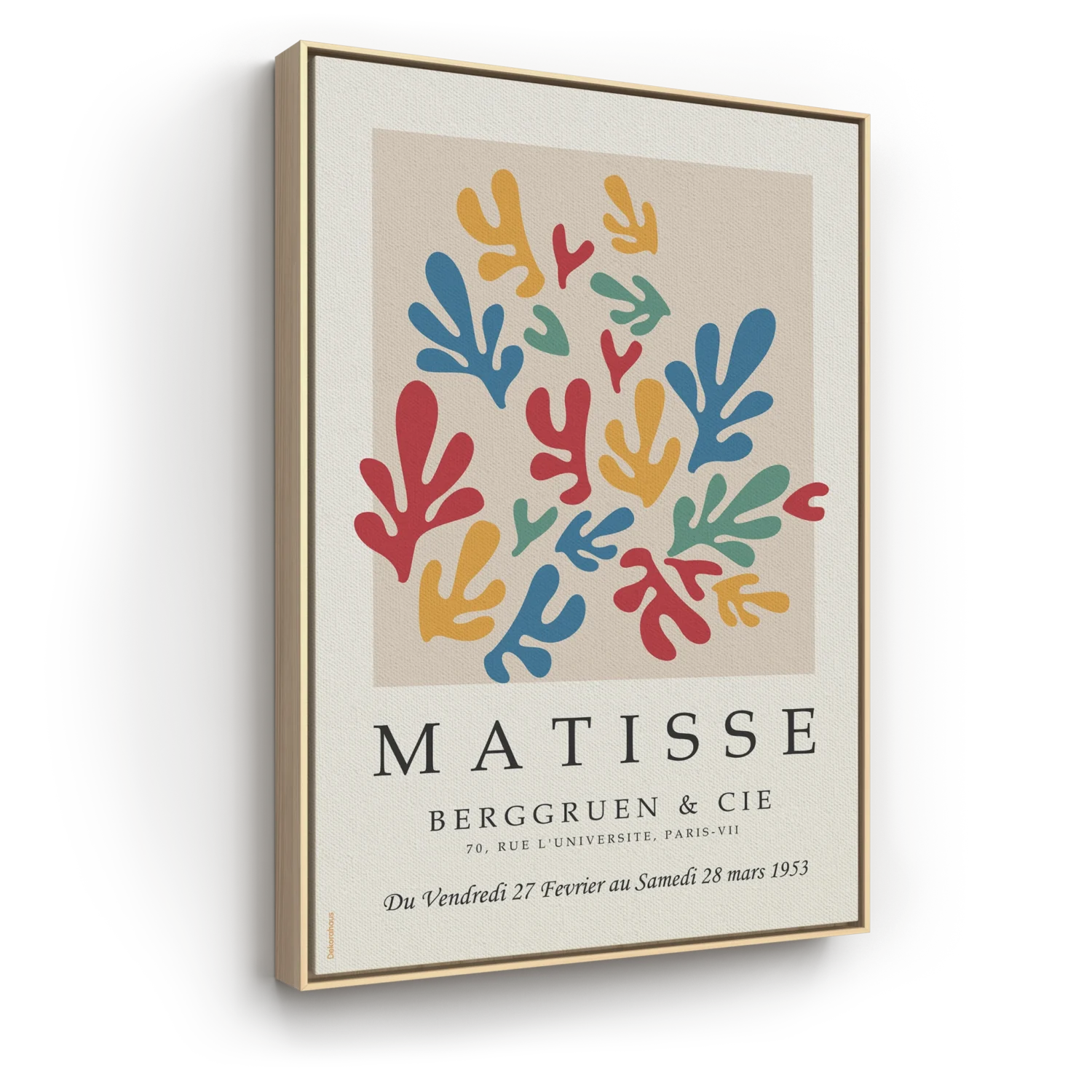 Quadro Decorativo Coleção Henri Matisse - Berggruen & Cie II | Dekorahaus