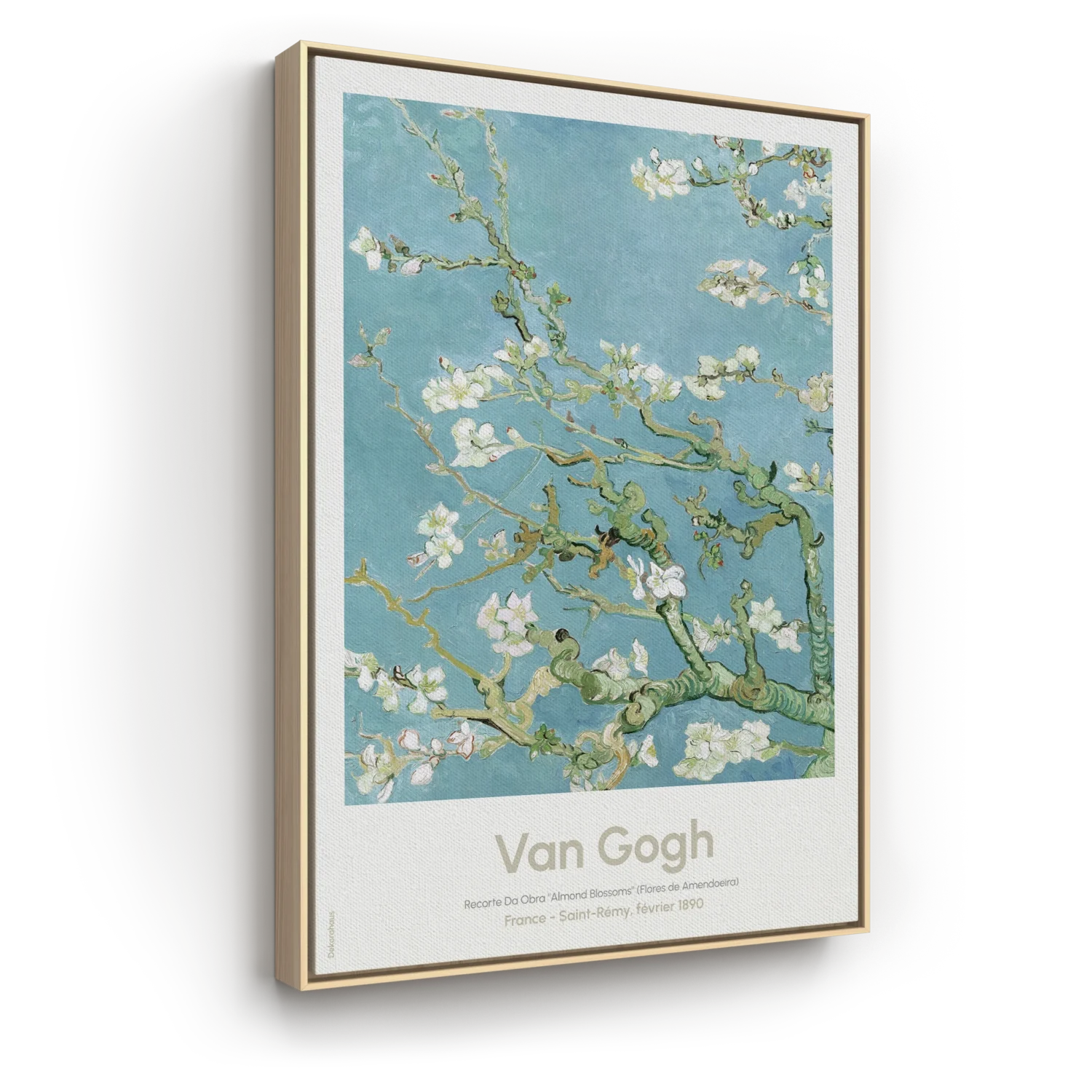 Quadro Decorativo De Van Gogh - Flores De Amendoeira I | Dekorahaus