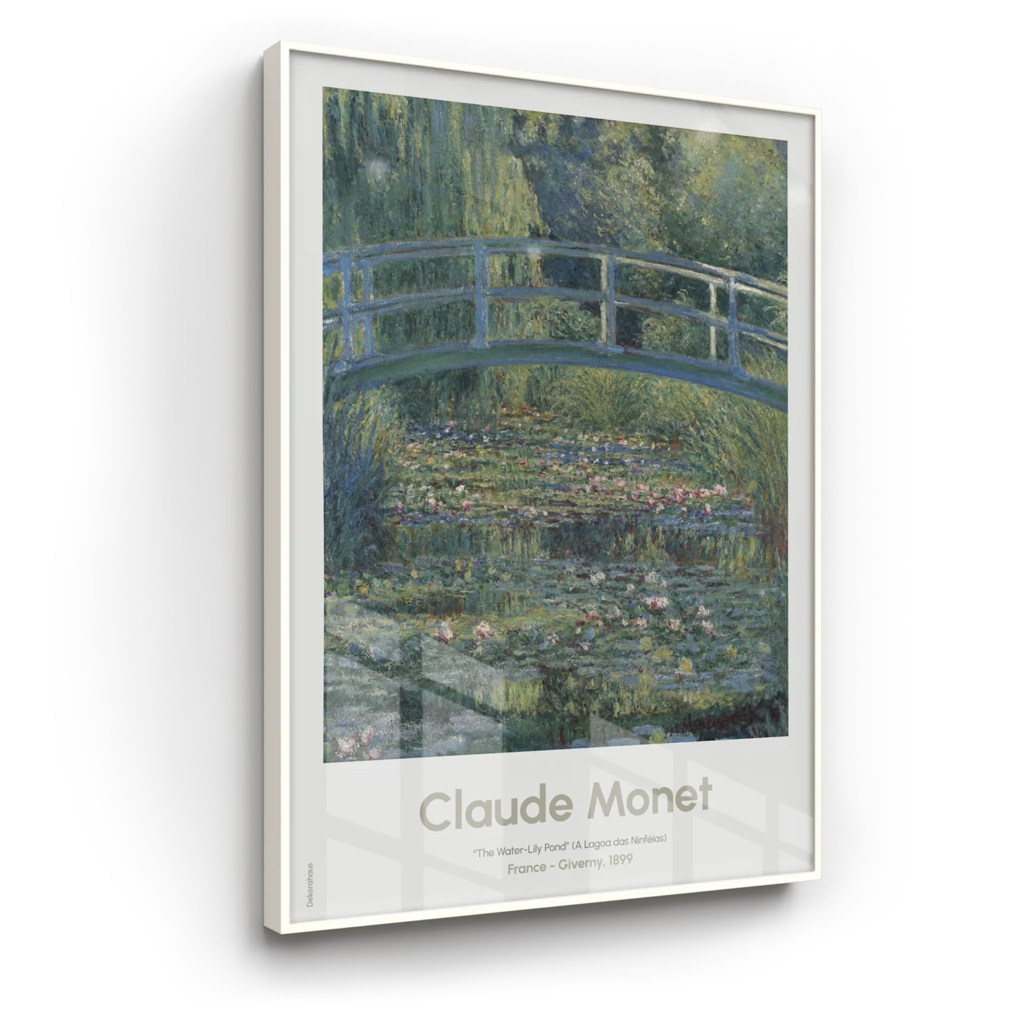Quadro Decorativo De Claude Monet - A Lagoa das Ninféias | Dekorahaus