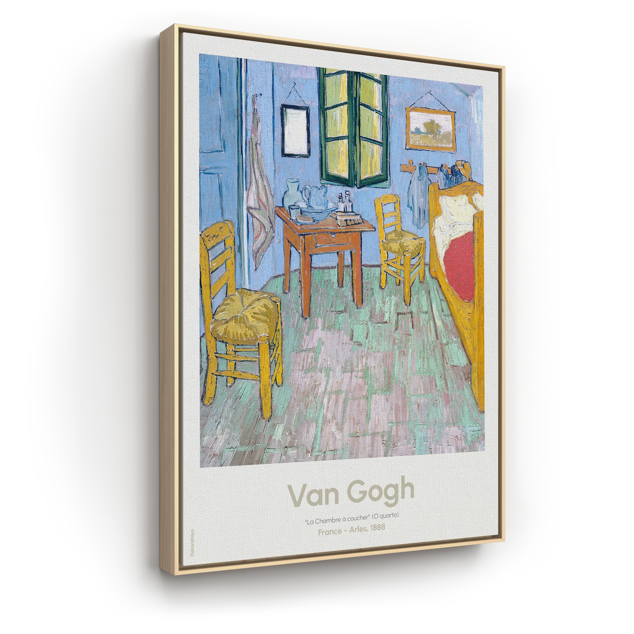Quadro Decorativo De Van Gogh - O Quarto | Dekorahaus